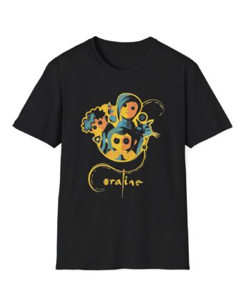 Coraline Movie Unisex Softstyle T-shirt