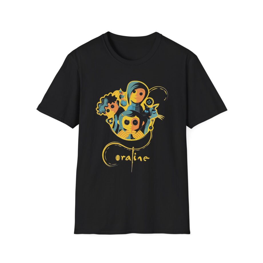 Coraline Movie Unisex Softstyle T-shirt