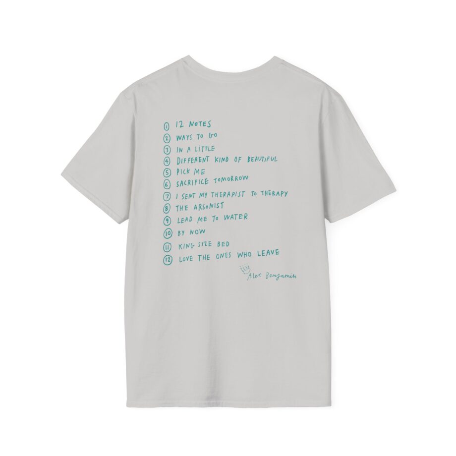 Alec Benjamin 12 Notes Unisex Softstyle T-shirt