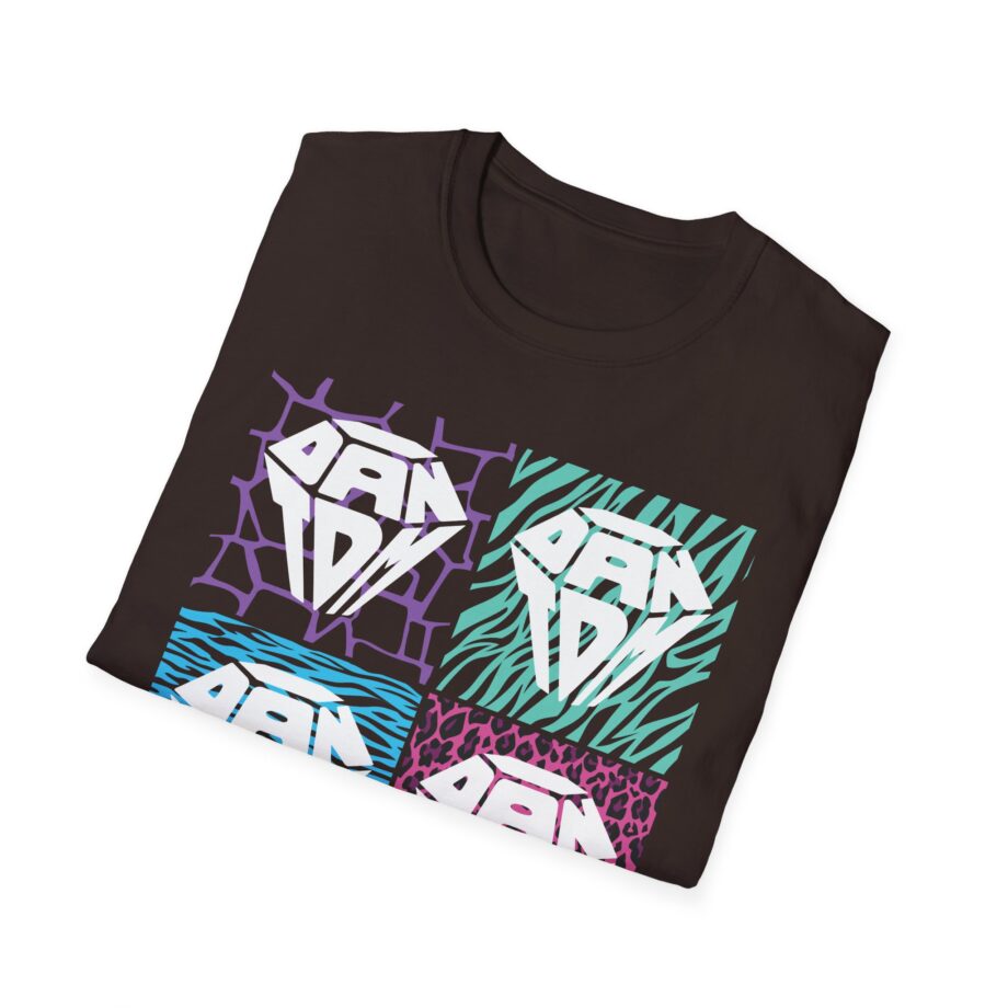 Dan Tdm Hair Metal Diamonds Unisex Softstyle T-shirt