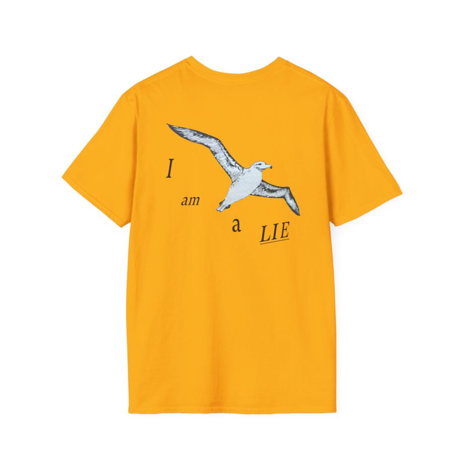Birds Arent Real I Am a Lie Unisex Softstyle T-shirt