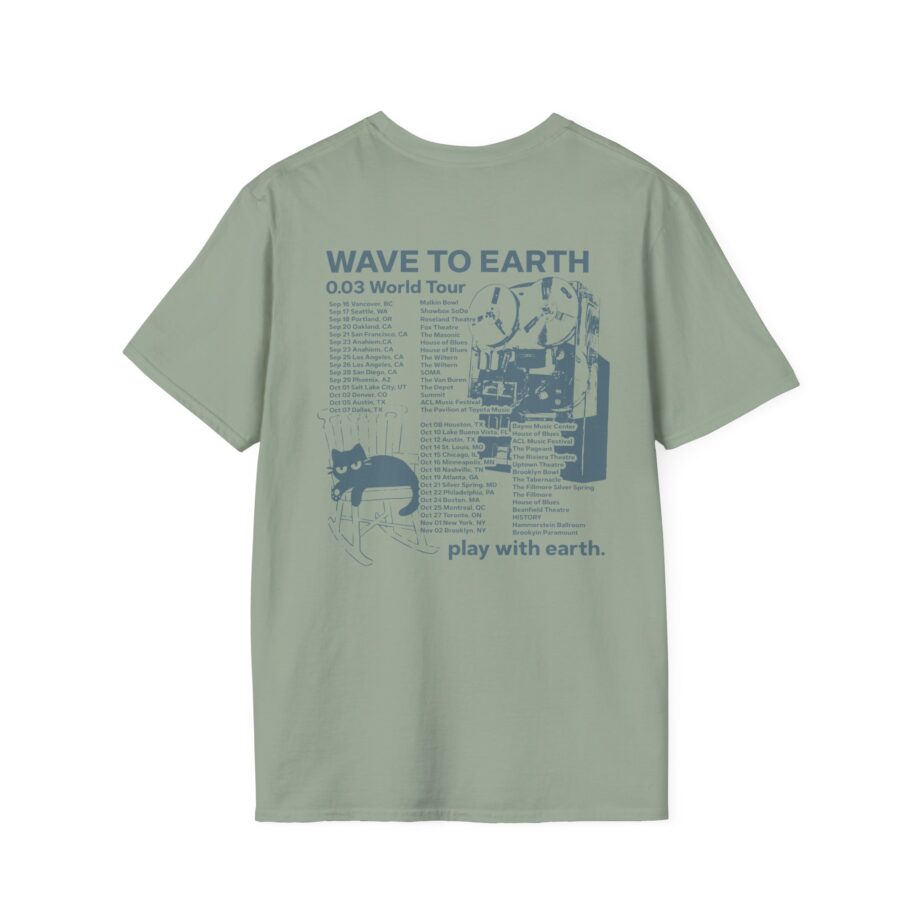 Wave to Earth 0.03 NA Tour Unisex Softstyle T-Shirt