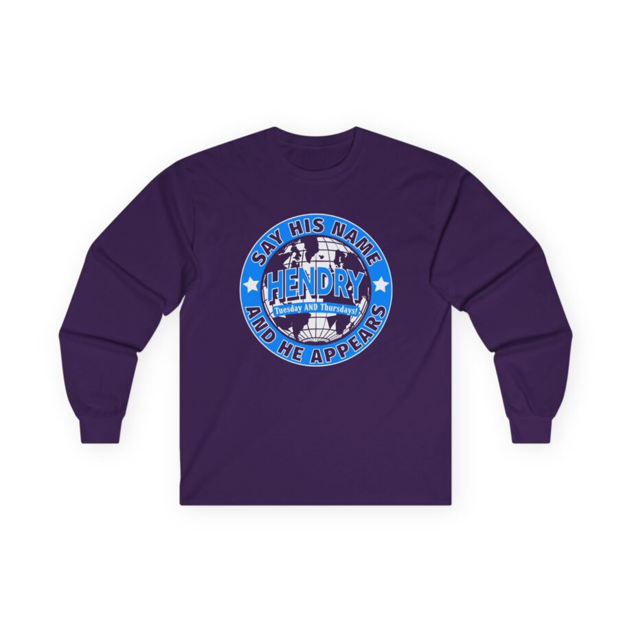 Say His Name Joe Hendry Unisex Ultra Cotton Long Sleeve Tee
