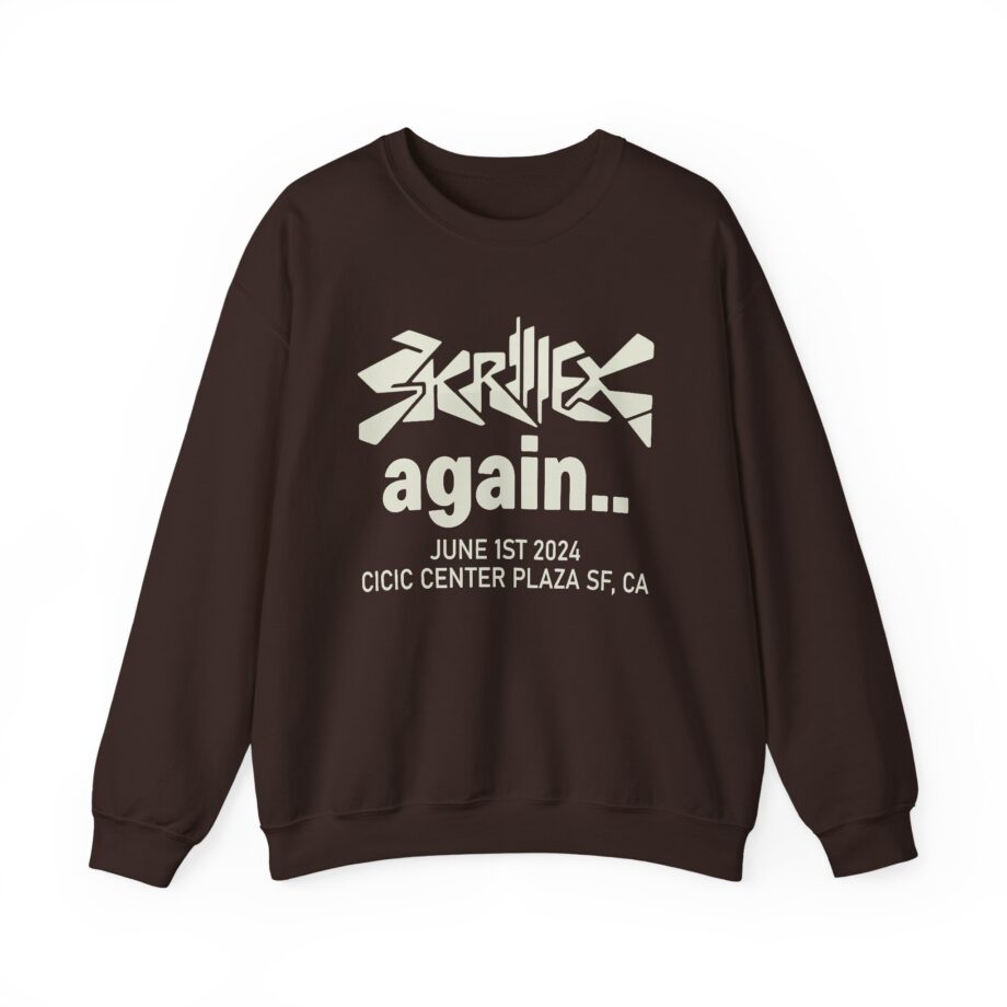 Skrillex Fred Again Civic Center Unisex Heavy Blend™ Crewneck Sweatshirt