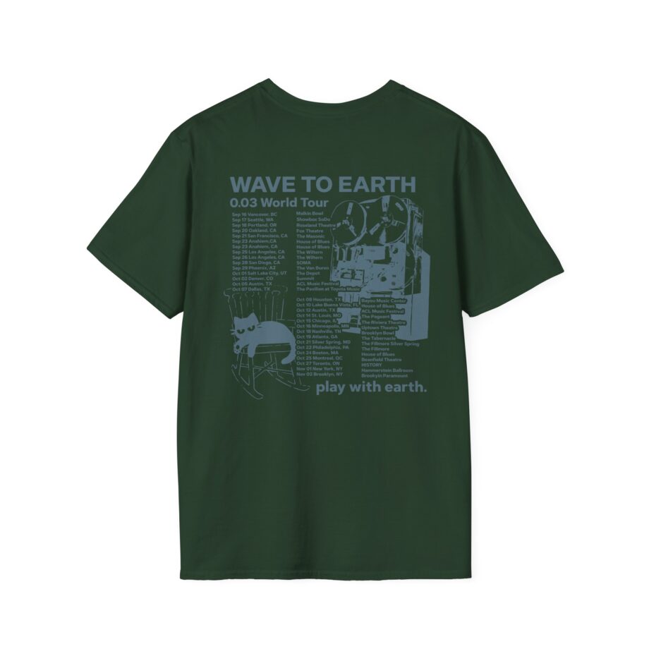Wave to Earth 0.03 NA Tour Unisex Softstyle T-Shirt