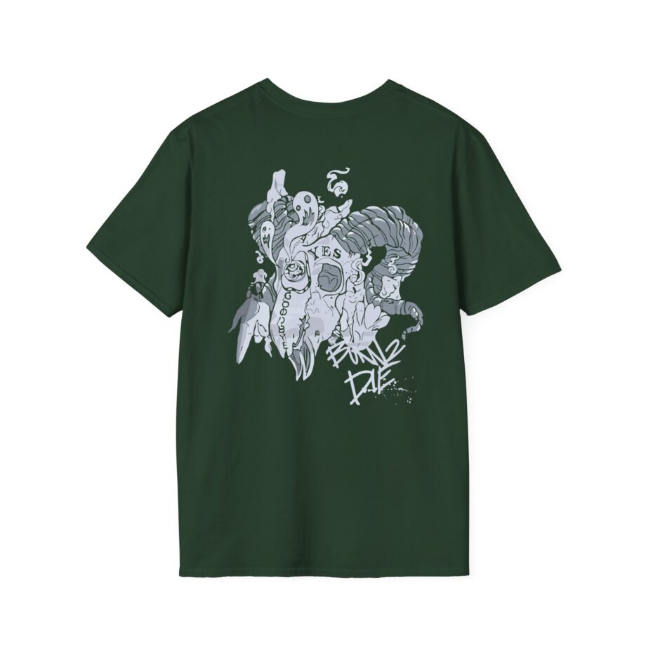 Ghastly Born 2 Die Unisex Softstyle T-Shirt