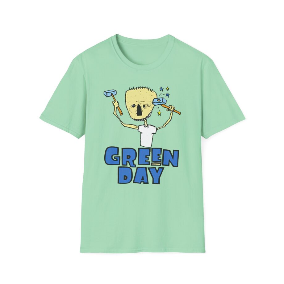 Green Day Nimrod Vintage Hammer Unisex Softstyle T-shirt