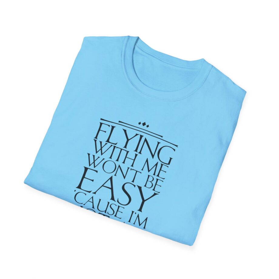 Halestorm Flying With Me Won't Be Easy 'cause I'm Not an Angel Unisex Softstyle T-Shirt
