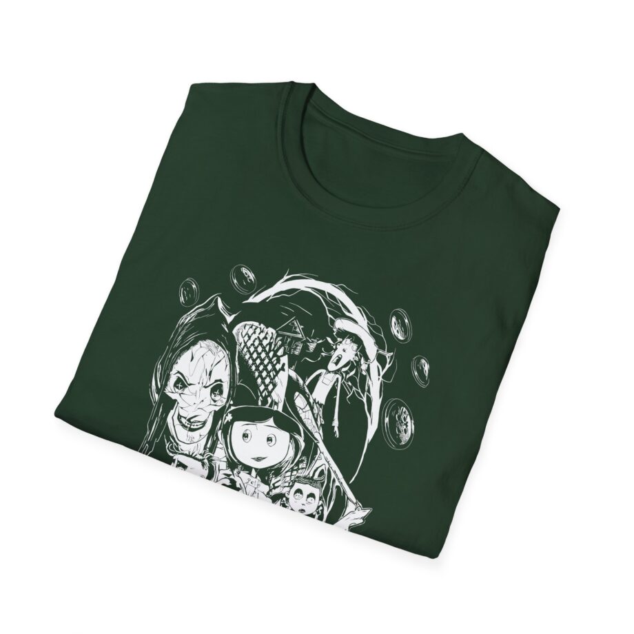 Coraline Group Buttons Unisex Softstyle T-shirt