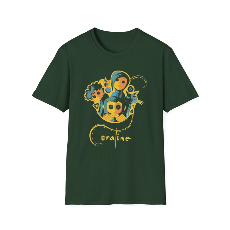 Coraline Movie Unisex Softstyle T-shirt