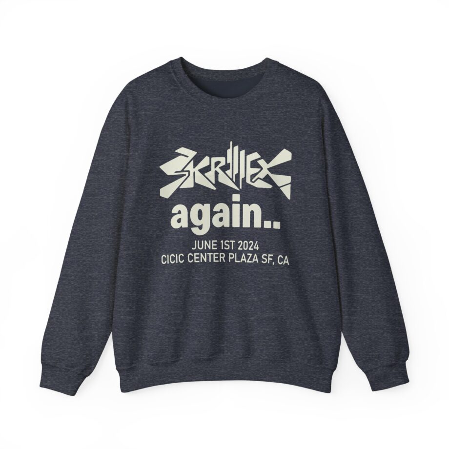 Skrillex Fred Again Civic Center Unisex Heavy Blend™ Crewneck Sweatshirt