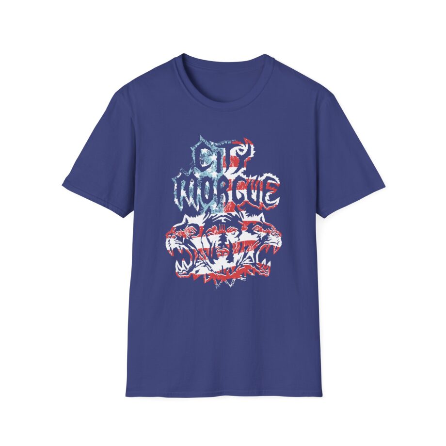 CM My Bloody America Knife Unisex Softstyle T-shirt