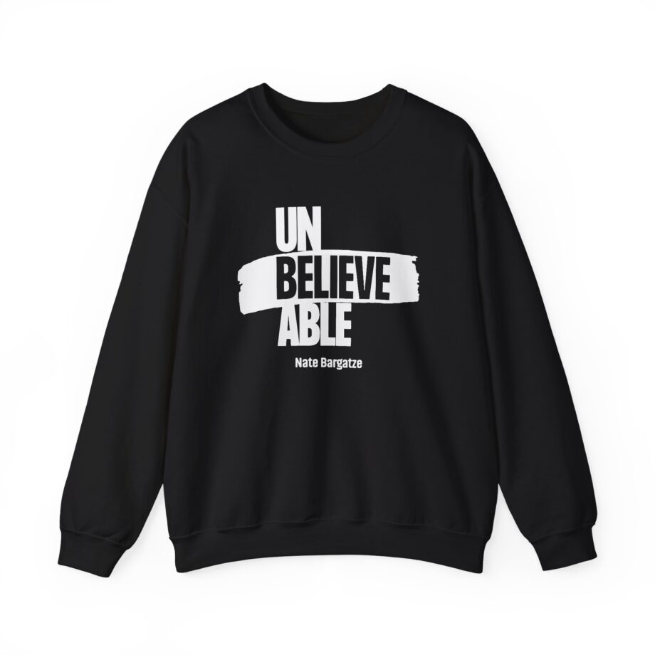 Nate Bargatze Unbelievable Unisex Heavy Blend™ Crewneck Sweatshirt