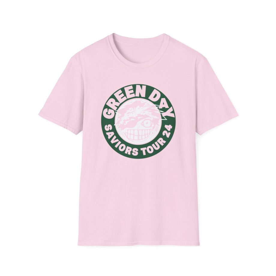 Green Day Saviors Tour 24 Satin Bomber Unisex Softstyle T-shirt