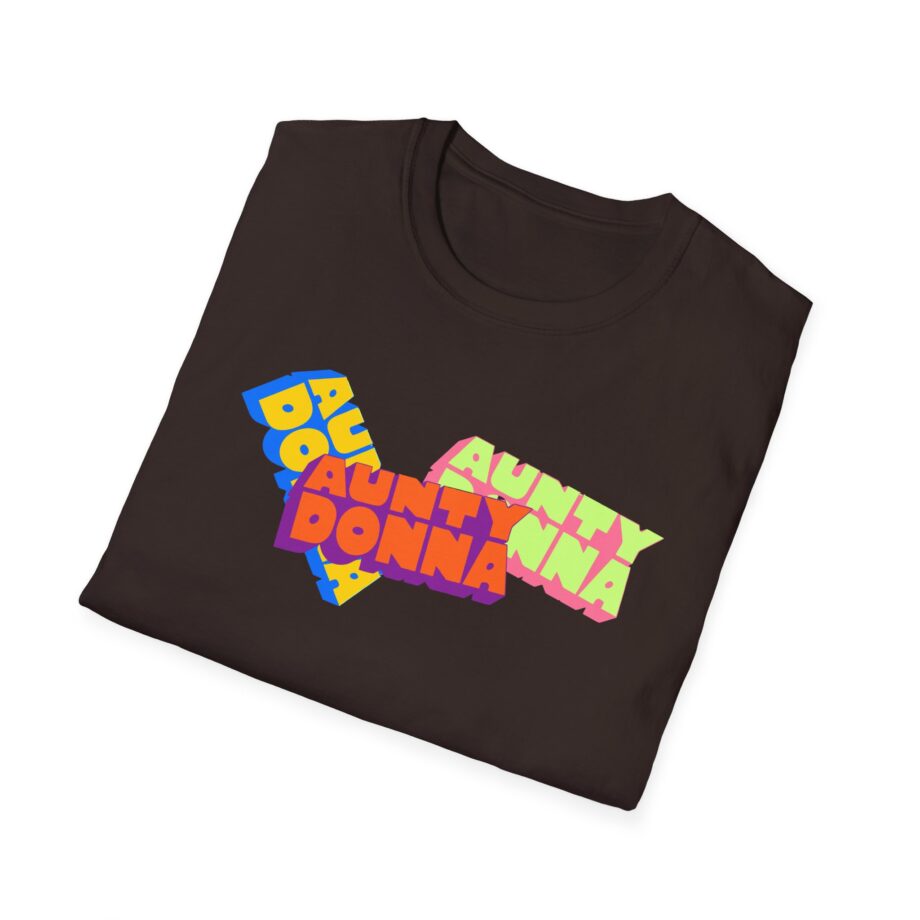 Aunty Donna Three Logo Unisex Softstyle T-shirt