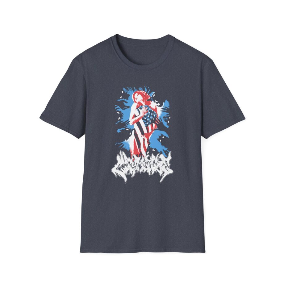 CM My Bloody America Flag Unisex Softstyle T-shirt