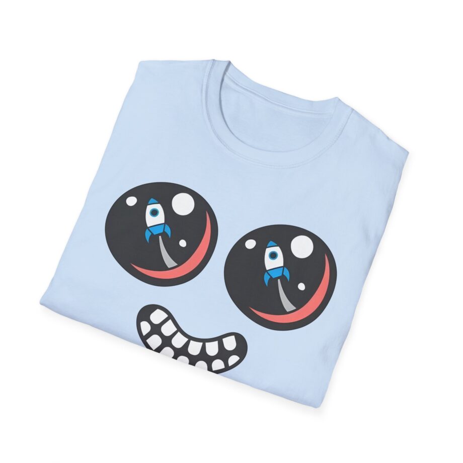 Dantdm Rocket Eyes Face Unisex Softstyle T-shirt