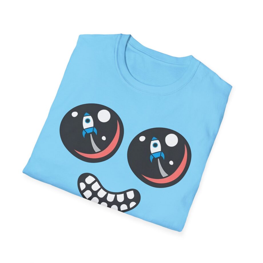Dantdm Rocket Eyes Face Unisex Softstyle T-shirt