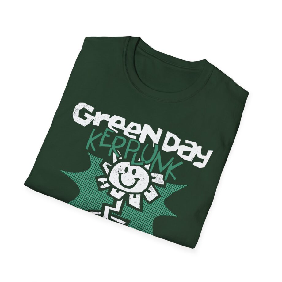 Green Day Kerplunk Vintage Flower Unisex Softstyle T-shirt