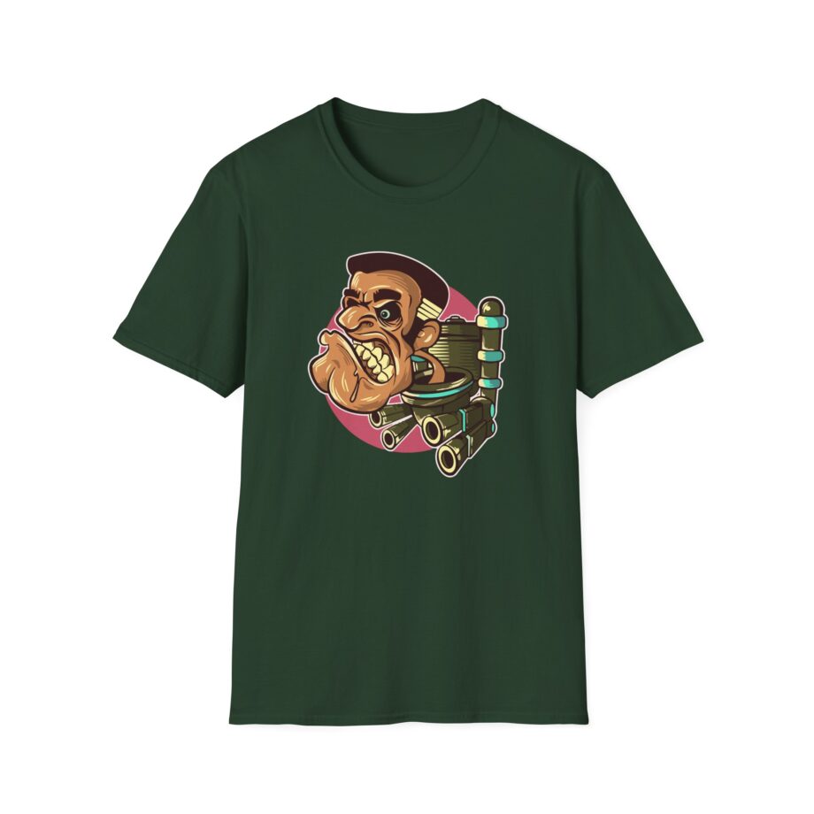 Dafuqboom Skibidi Toilet Mean Muggin Unisex Softstyle T-Shirt