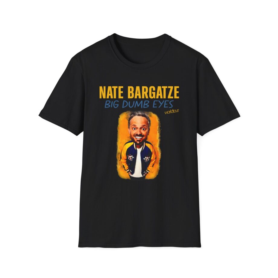 Nate Bargatze Big Dumb Eyes Tour Unisex Softstyle T-Shirt