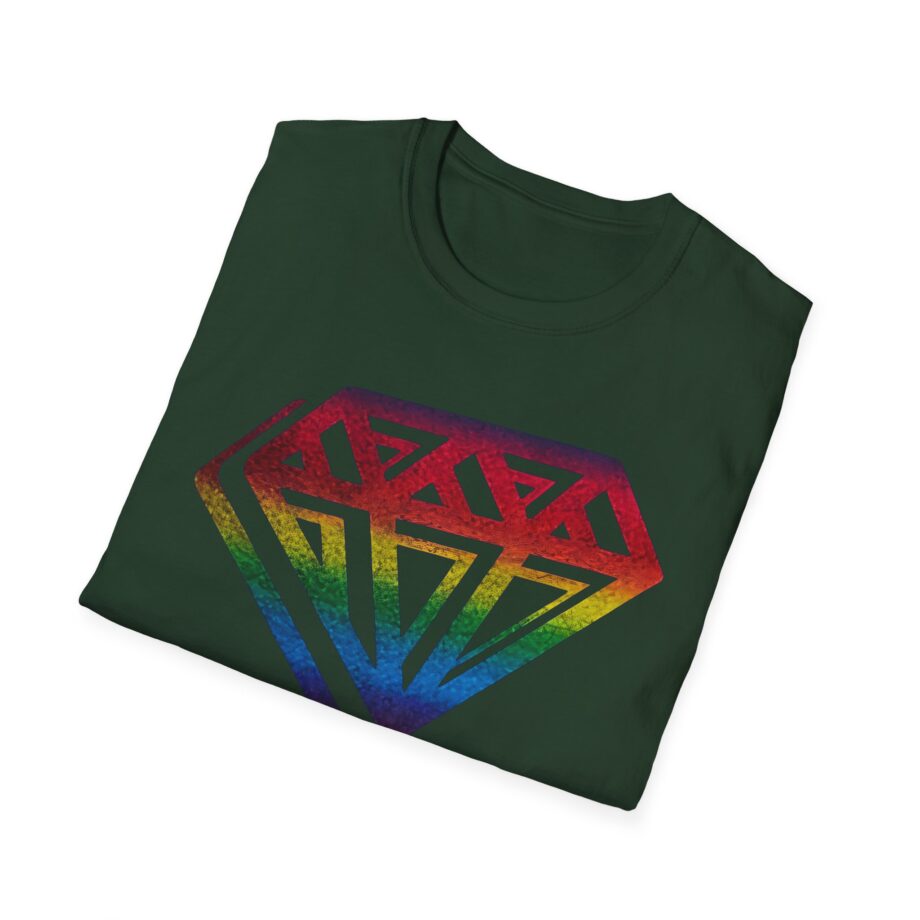 Dan Tdm Graffiti Rainbow Unisex Softstyle T-shirt