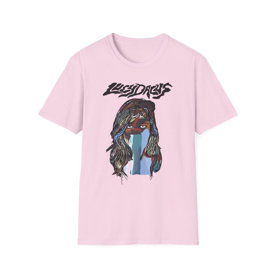 Lucy Dacus Portrait Baseball Raglan Unisex Softstyle T-Shirt