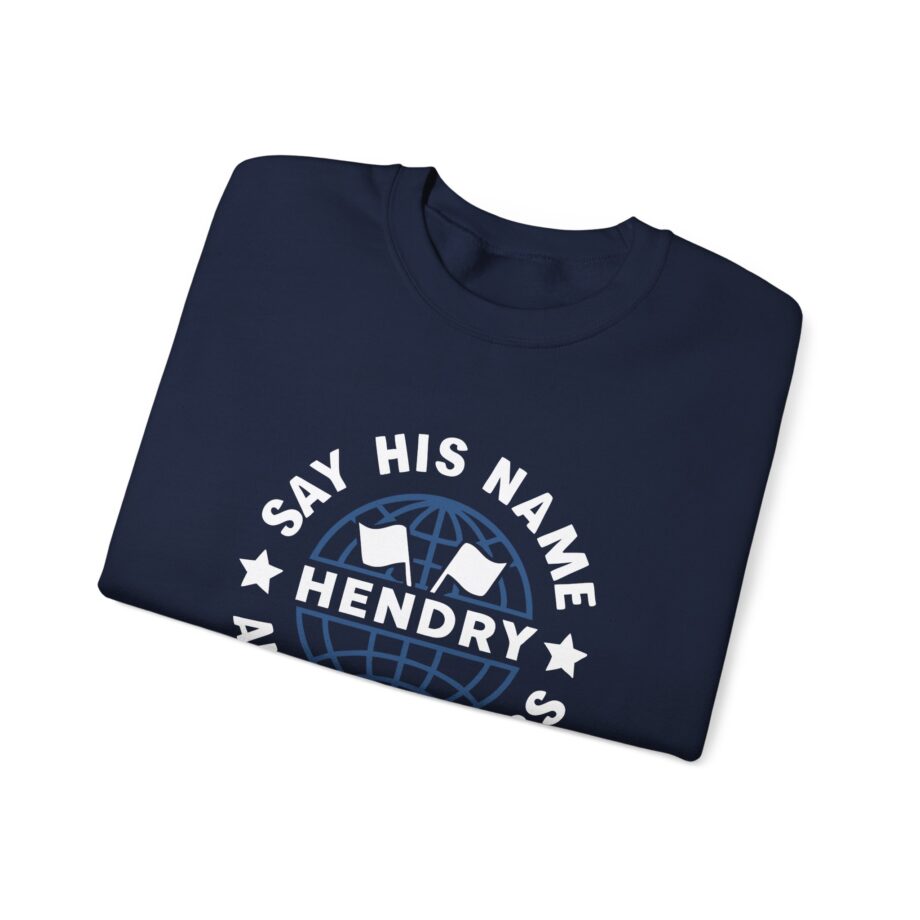 Say His Name Joe Hendry Unisex Heavy Blend™ Crewneck Sweatshirt