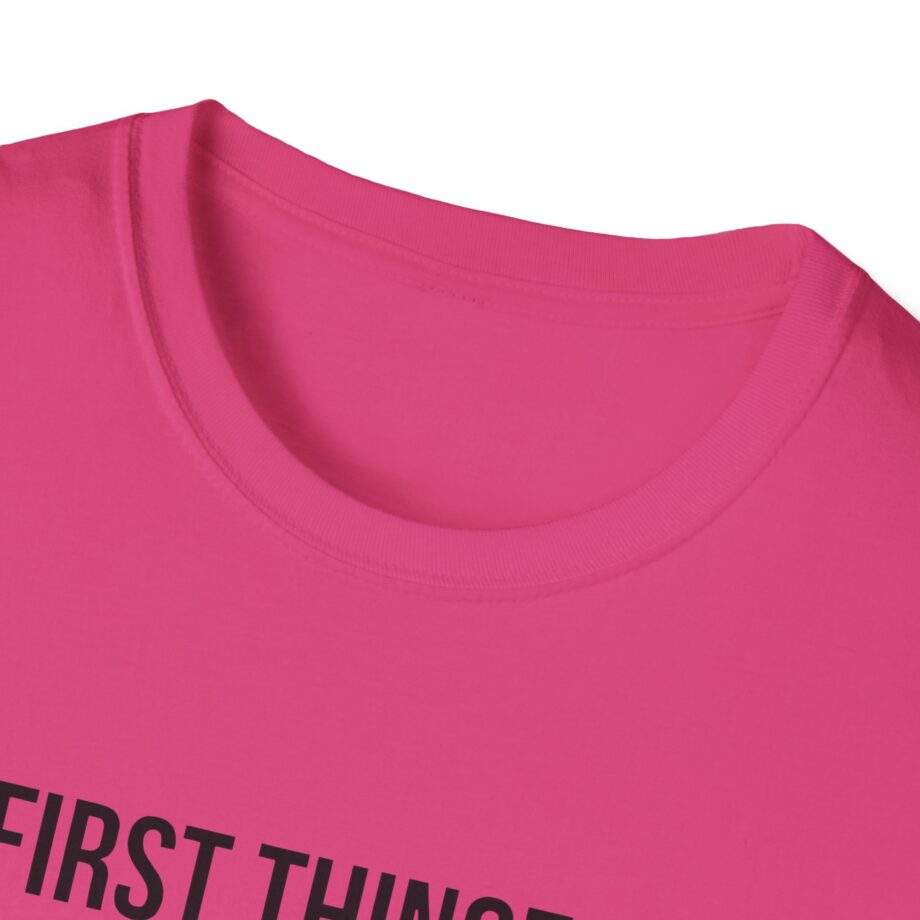 Katie Van Slyke First Thingz First  Unisex Softstyle T-shirt