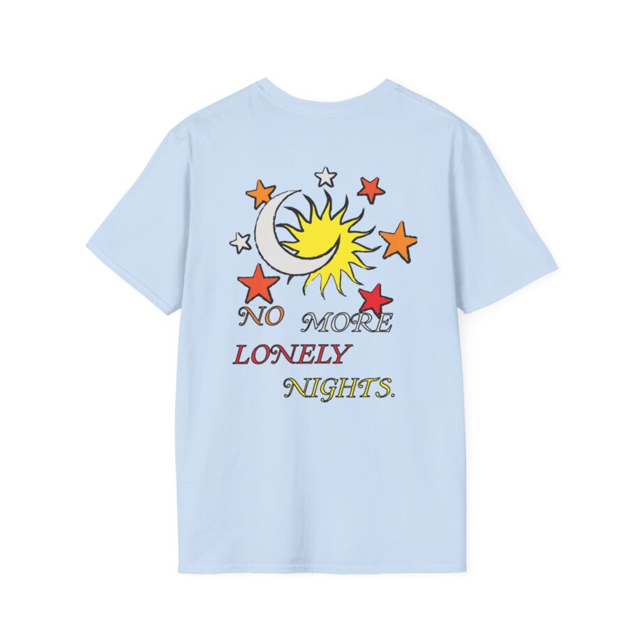 6lack No More Lonely Nights Crayon Unisex Softstyle T-Shirt