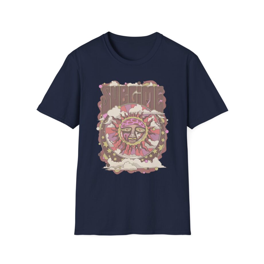 Sublime Trippy Sun Unisex Softstyle T-shirt