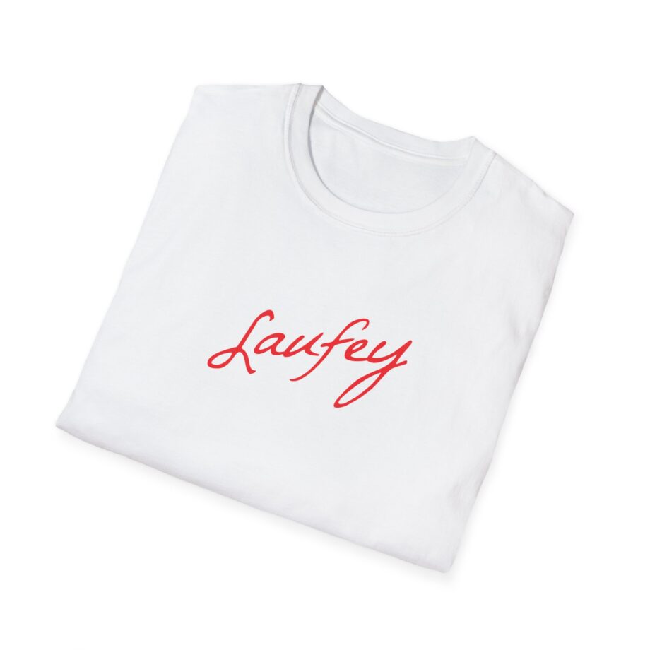 Laufey Embroidered Signature Unisex Softstyle T-Shirt