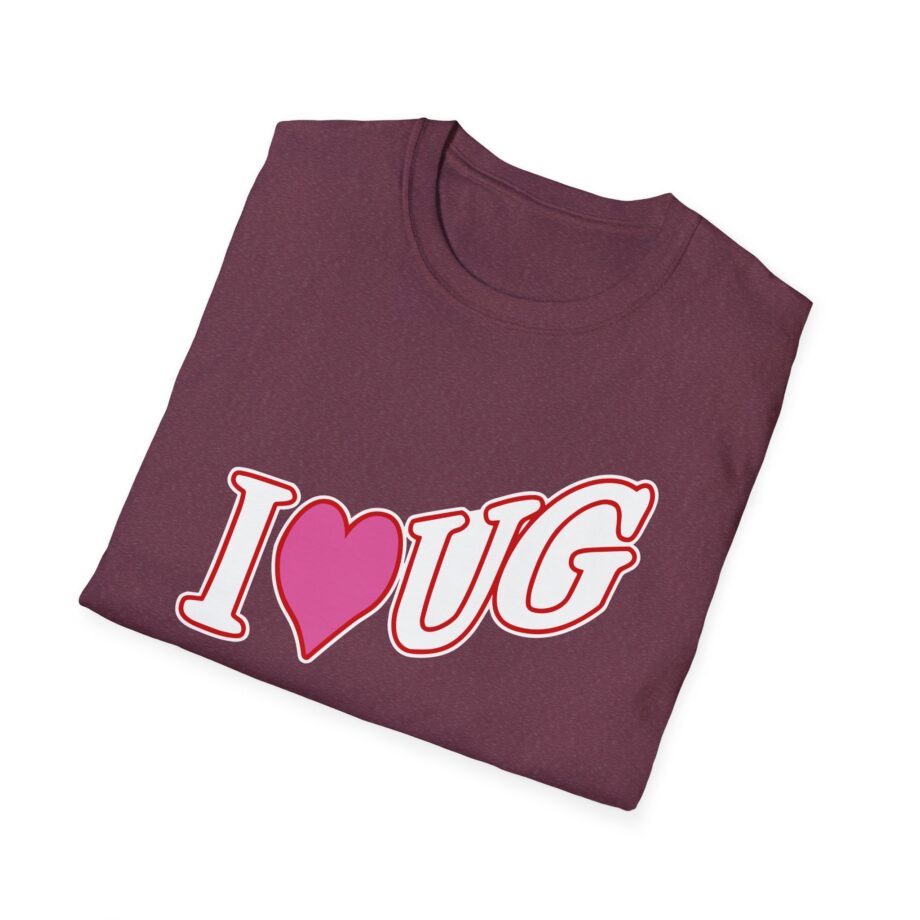 Undergrunn I Love Ug Unisex Softstyle T-Shirt