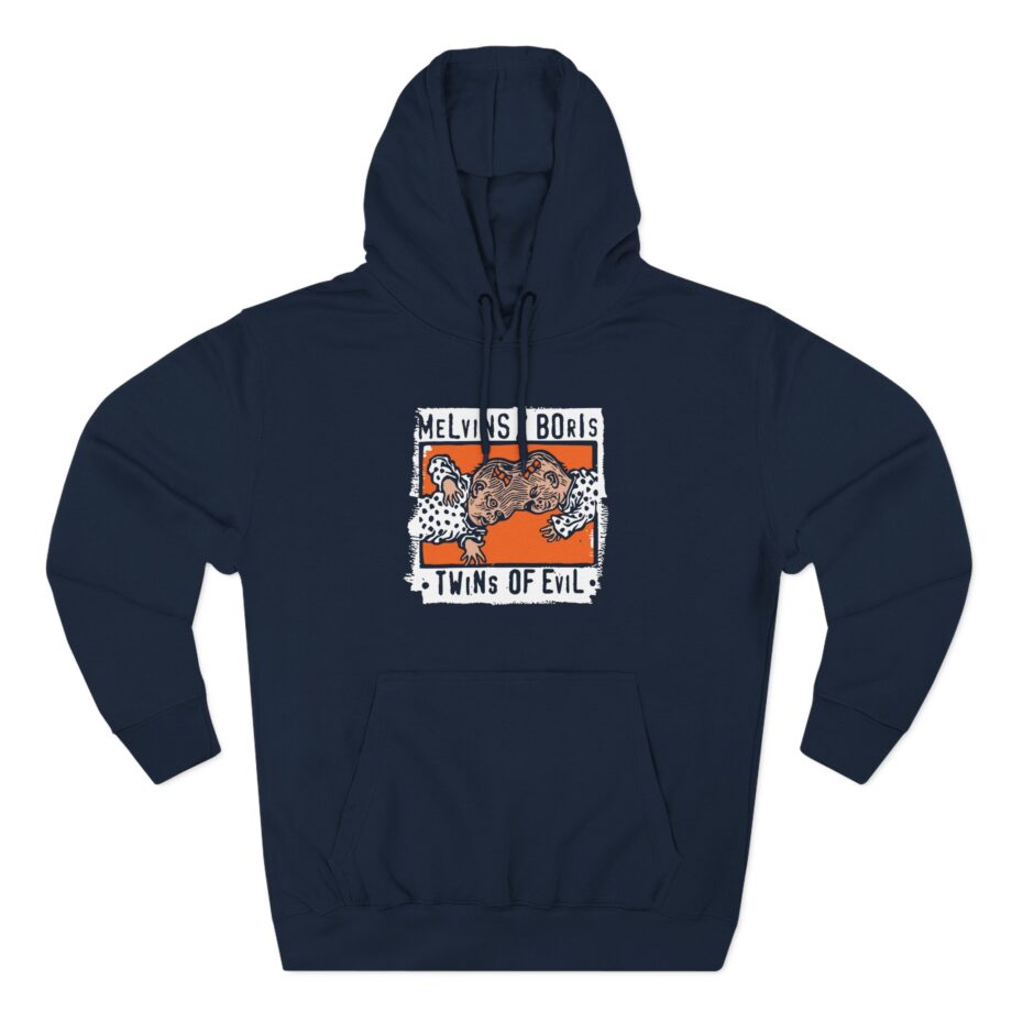 Melvins King Dunn  Three-Panel Fleece Hoodie