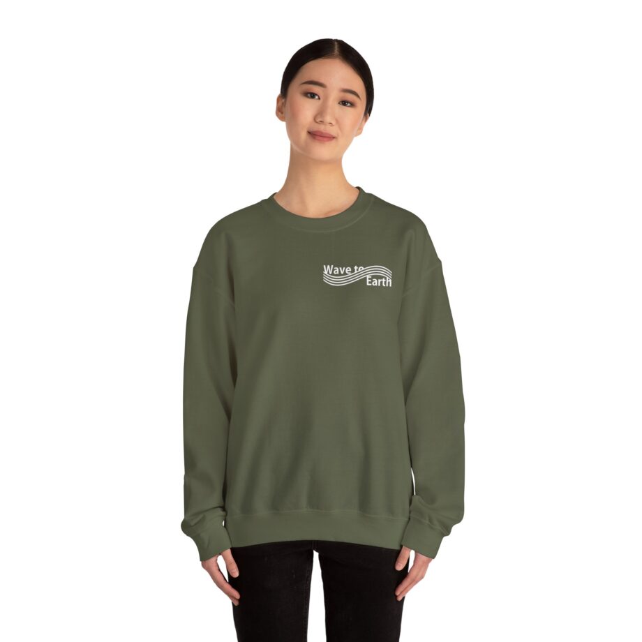 wave to earth Unisex Heavy Blend™ Crewneck Sweatshirt