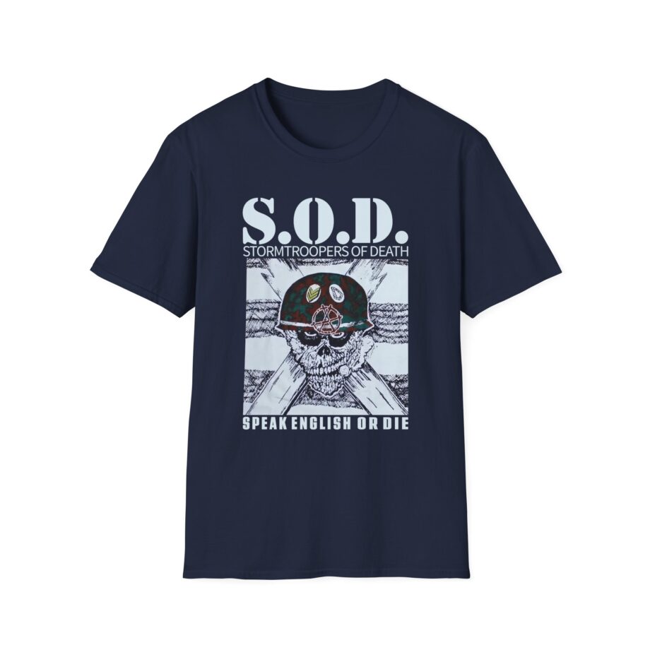 S.o.d. Stormtroopers of Death Band Unisex Softstyle T-shirt