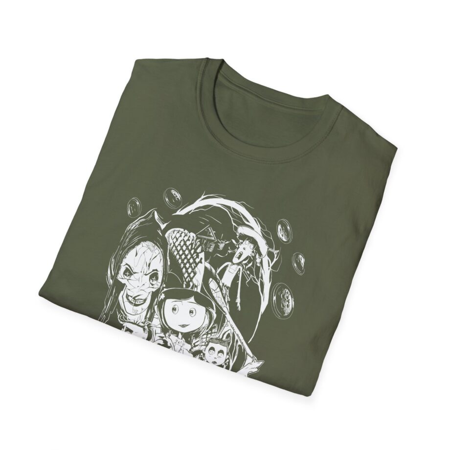 Coraline Group Buttons Unisex Softstyle T-shirt