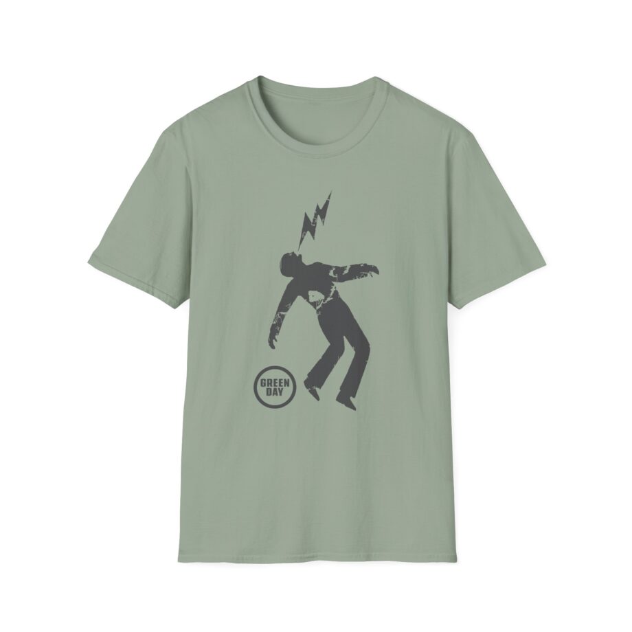 Green Day Vintage Warning Reprint Unisex Softstyle T-shirt