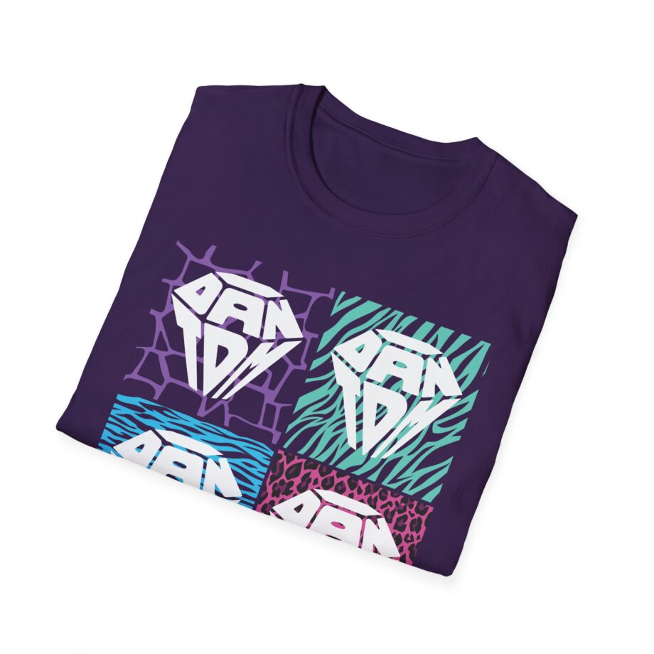 Dan Tdm Hair Metal Diamonds Unisex Softstyle T-shirt