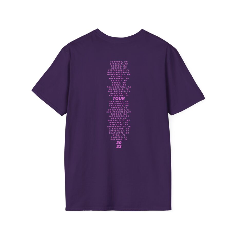 Pink Trustfall Praise Unisex Softstyle T-shirt
