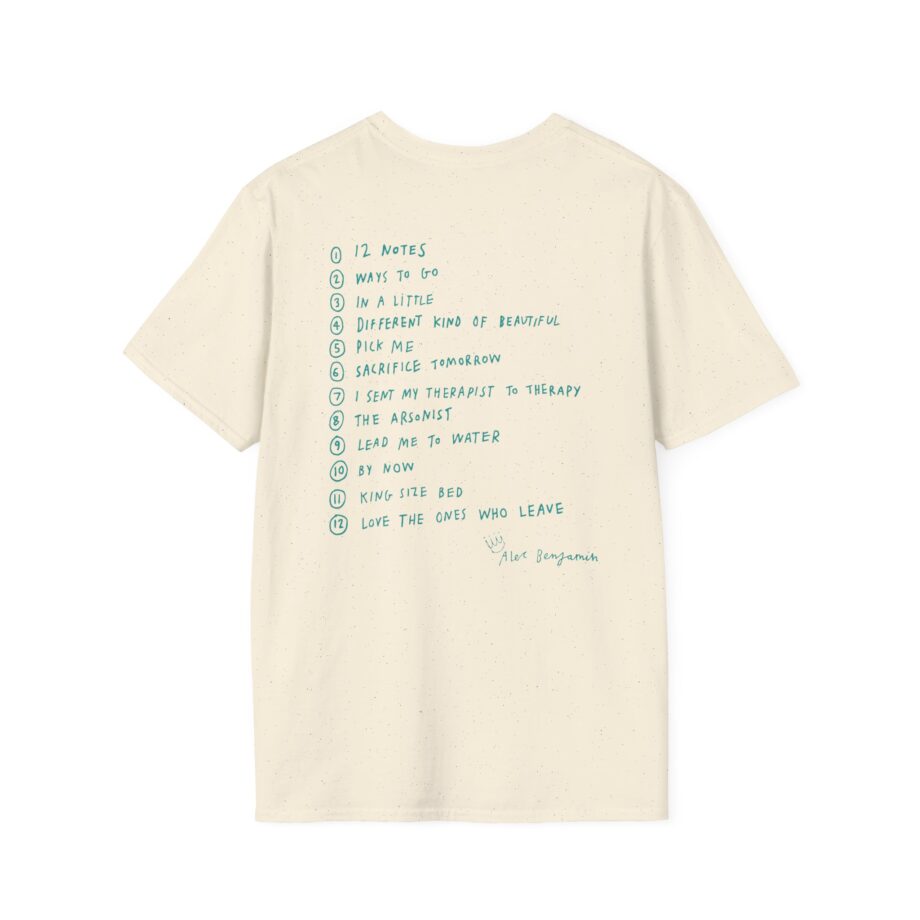 Alec Benjamin 12 Notes Unisex Softstyle T-shirt