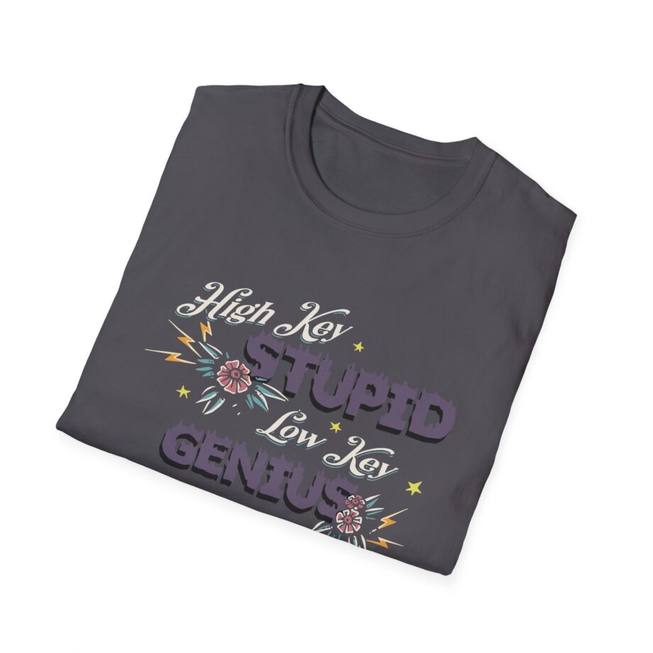 Kallmekris High Key Stupid Genius  Unisex Softstyle T-Shirt
