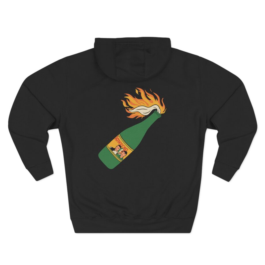 Kneecap Flaming Buckfast Three-Panel Fleece Hoodie
