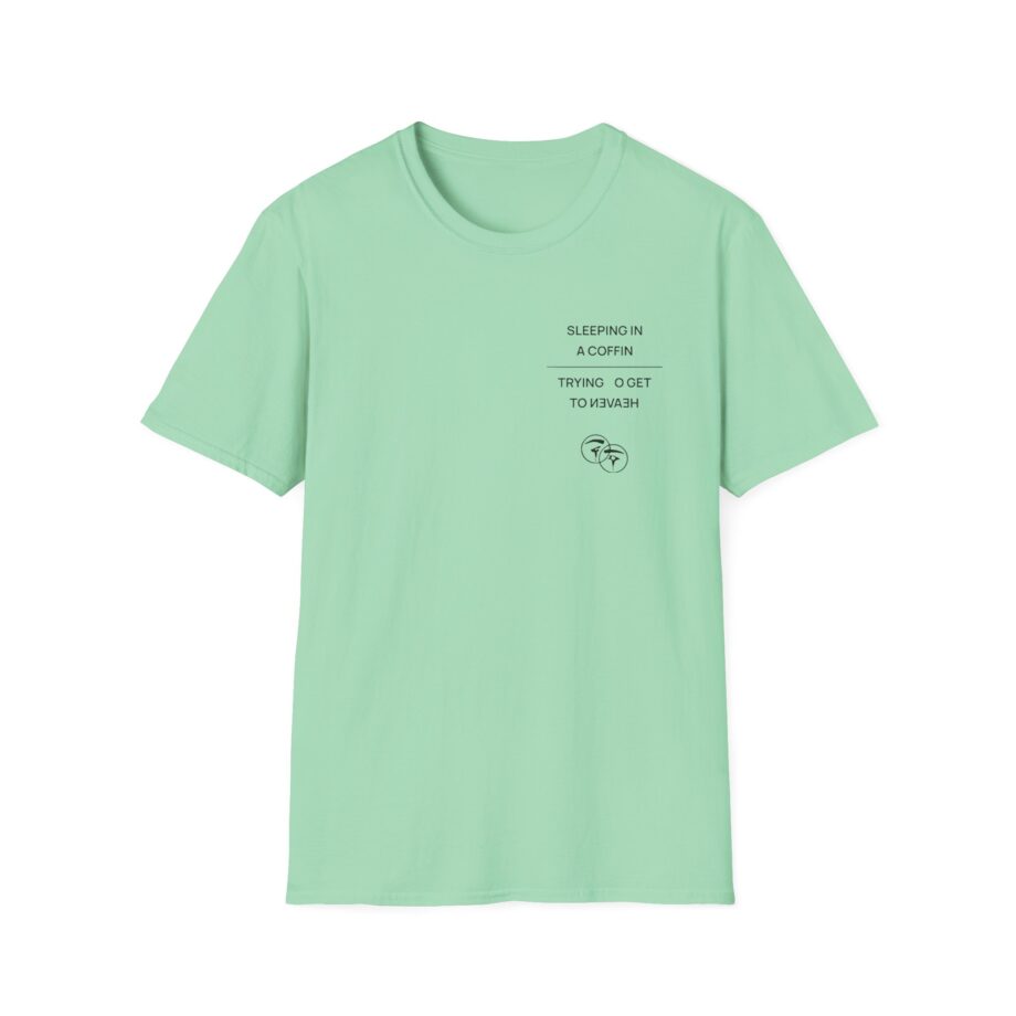 Seahaven Sleeping in a Coffin Unisex Softstyle T-shirt