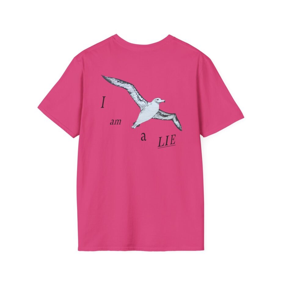 Birds Arent Real I Am a Lie Unisex Softstyle T-shirt