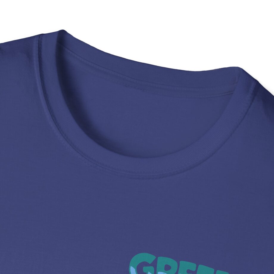 Green Day Blue Skull Unisex Softstyle T-shirt