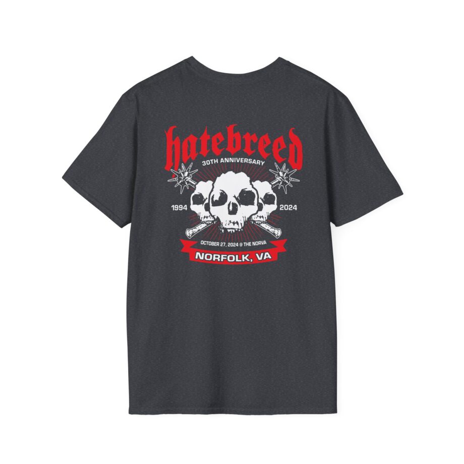 Hatebreed Norfolk Va Tonight Unisex Softstyle T-Shirt