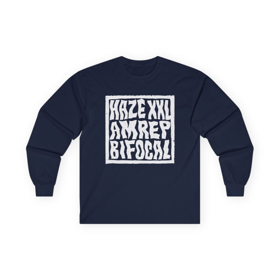 Melvins Kaze Xxl Amrep Bifocal  Unisex Ultra Cotton Long Sleeve Tee