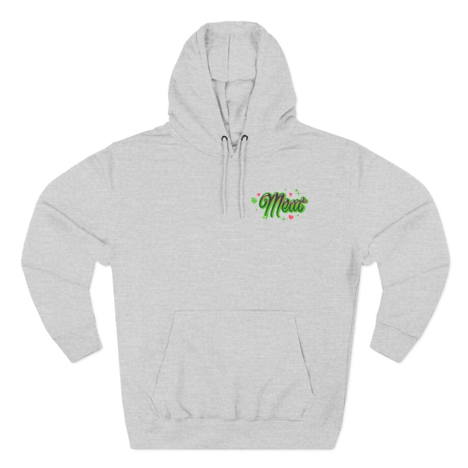 Papa Meat Margaret Three-Panel Fleece Hoodie
