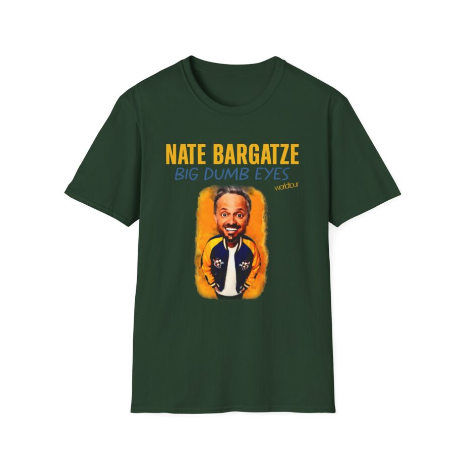 Nate Bargatze Big Dumb Eyes Tour Unisex Softstyle T-Shirt